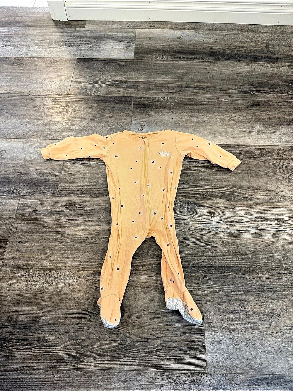 Pekkle Baby 12M Organic Cotton Footie
